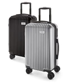Mala de viagem executivo de couro preta, moderna e espaçosa, com compartimentos para laptop, documentos, telefone e outros equipamentos tecnológicos. Ideal para viagens a trabalho, com design vintage e estilo profissional.