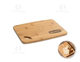 Tábua de queijos em papelão marrom com design vintage e textura rústica. Perfeita para servir e presentear, ideal para