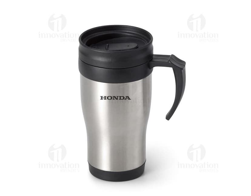 Caneca de metal para café, resistente e durável. Perfeita para começar o dia com uma bebida quente. A caneca ideal para um brinde de qualidade.