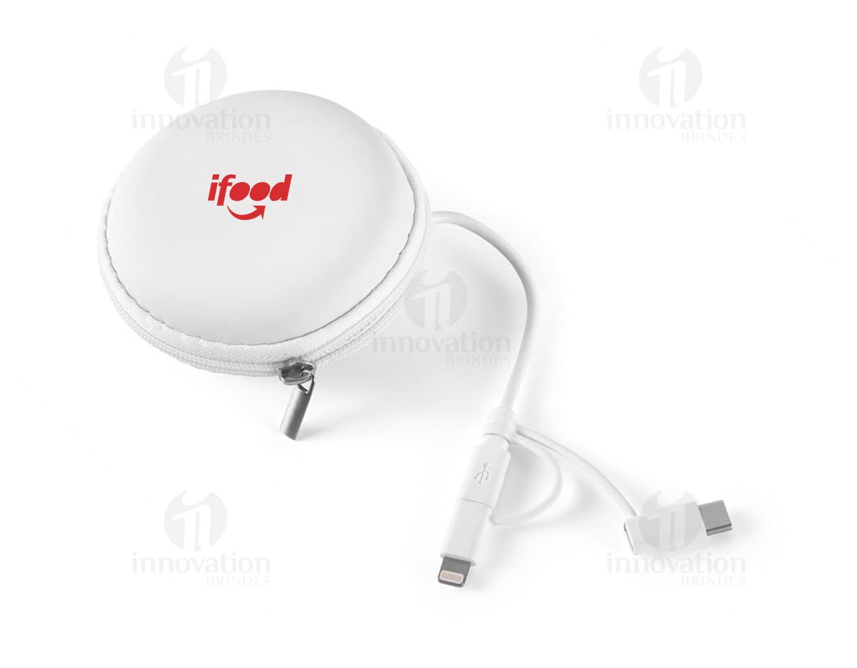 Cabo USB 3 em 1 - Prático e versátil para carregar seus dispositivos eletrônicos. Aproveite a tecnologia moderna e a praticidade deste cabo que atende a diferentes tipos de entradas. Adquira já o seu!
