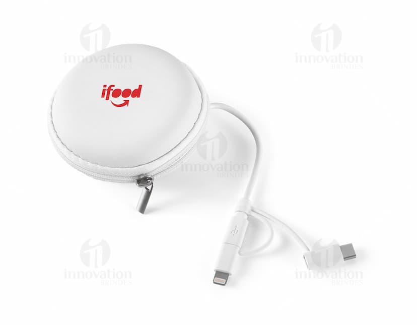 Cabo USB 3 em 1 - Prático e versátil para carregar seus dispositivos eletrônicos. Aproveite a tecnologia moderna e a praticidade deste cabo que atende a diferentes tipos de entradas. Adquira já o seu!
