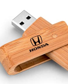 PEN DRIVE DE BAMBU 8GB