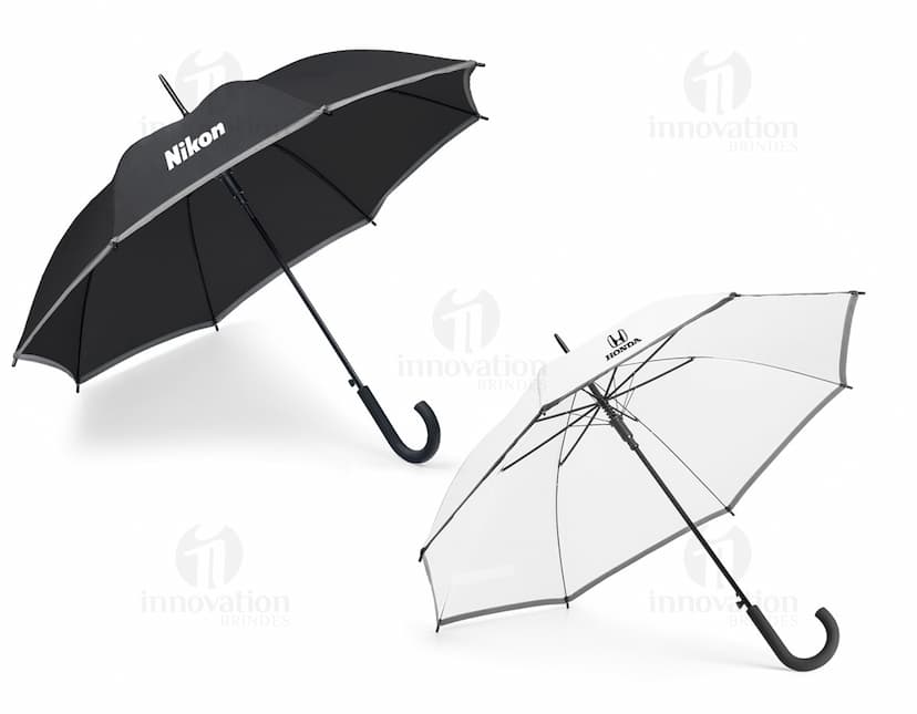 Guarda-Chuva Preto Graduação - Proteção e Estilo para Dias Chuvosos. Ideal para Universitários e Profissionais. Adquira o Seu Agora!