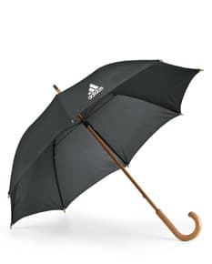 Guarda-chuva preto em nylon - Proteção e estilo em dias chuvosos! Acessório essencial para se manter seguro e seco, com design moderno e resistente. Perfeito para qualquer estação do ano. Garanta já o seu!