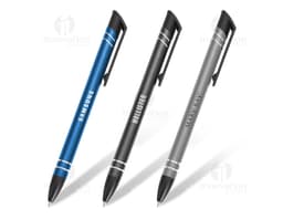 Caneta Semimetal Prata para Escrita e Desenho em Papel - Ferramenta de Escritório Profissional e Criativa - Instrumento de
