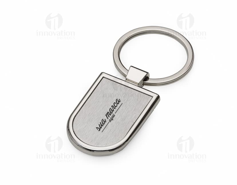 Charmoso chaveiro de metal para presentear com elegância e sofisticação. Ideal para adicionar um toque de estilo ao seu dia a dia. Perfeito para presentear em ocasiões especiais. Adorne sua chave com esse belo adereço.