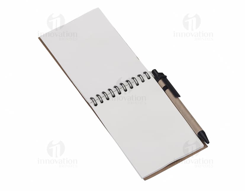 Bloco de anotações com caneta: a solução perfeita para organização e praticidade no seu dia a dia. Feito em couro sintético retro, com papel reciclado e design elegante. Ideal para negócios, estudos e momentos casuais. Garanta o seu agora e esteja sempre preparado!