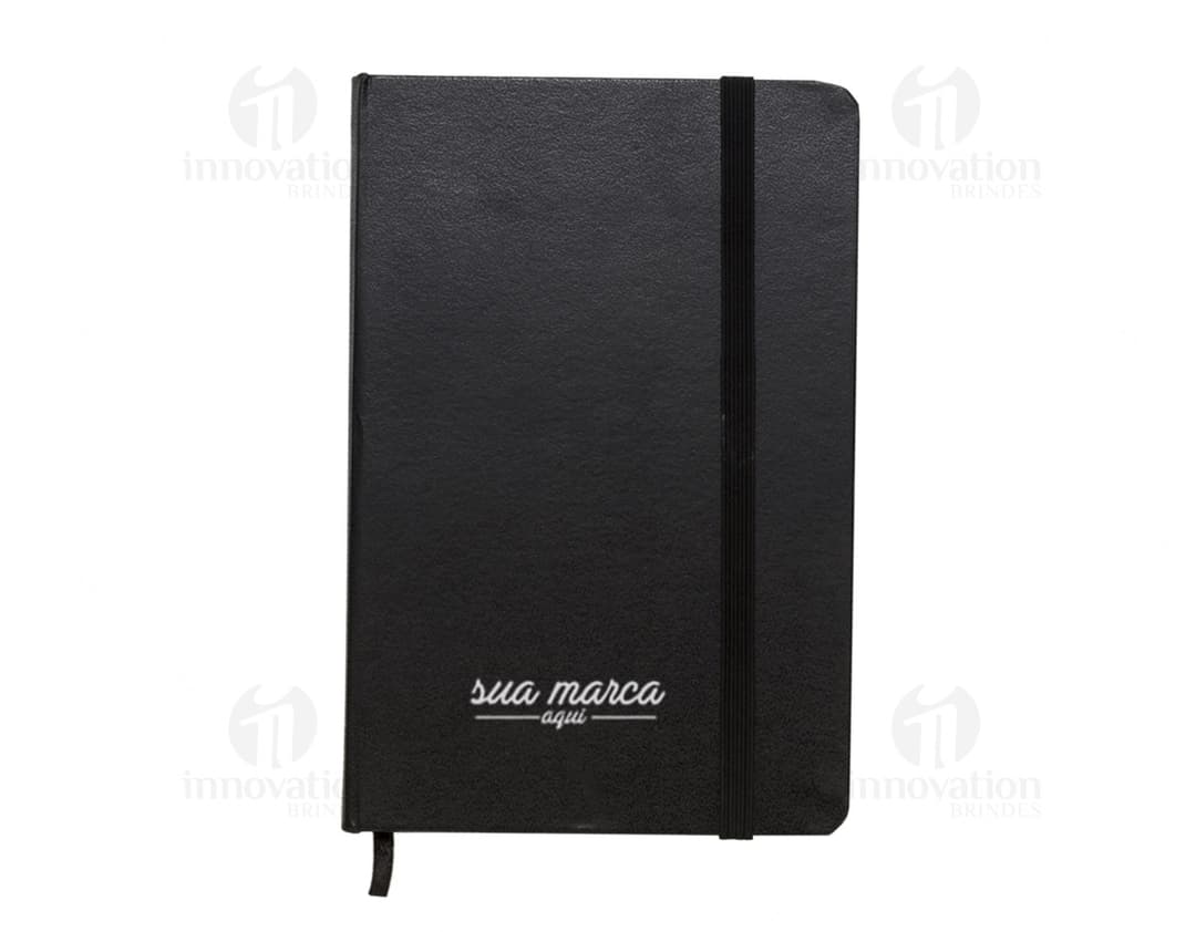 Bloco de anotações de couro moderno e portátil para negócios. Ideal para armazenar documentos e manter-se organizado.