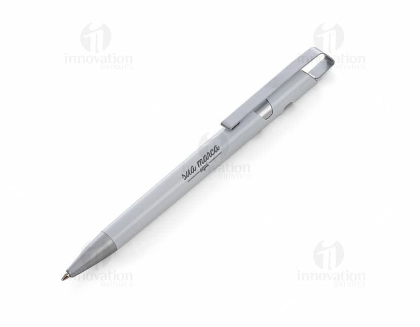 Caneta Semimetal de alta qualidade para escrita profissional. Perfeita para uso no escritório, escola ou em casa. Design clássico e elegante, com ponta afiada e tinta duradoura. Garanta o seu sucesso com essa poderosa ferramenta de comunicação. Adquira já a sua caneta semimetal e destaque-se em qualquer situação!