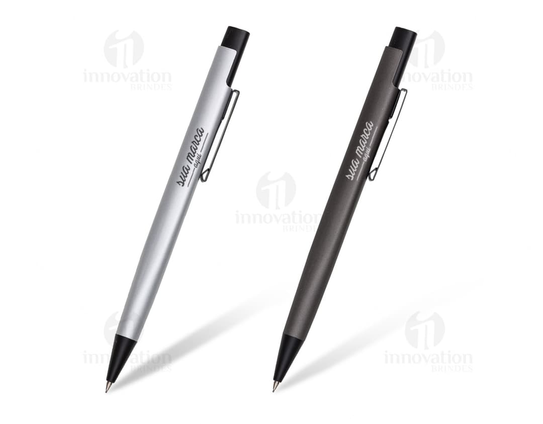 Lapiseira de metal: perfeita para quem busca qualidade e elegância em seus materiais de escrita. Ideal para uso no