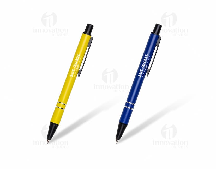 Mini caneta semimetal para escrita suave e precisa. Ideal para uso escolar, no escritório ou para negócios. Feita para durar, com tinta de qualidade e ponta resistente. Adquira já a sua!