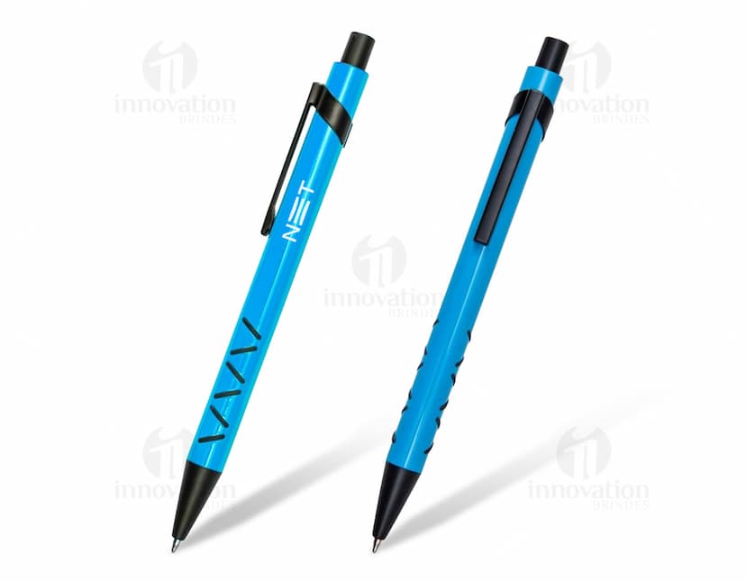Caneta de metal de alta qualidade para escrita precisa e confortável. Ideal para uso no escritório, na escola ou em reuniões de negócios. Com corpo resistente e design elegante, é o acessório perfeito para estimular a criatividade. Adquira já a sua e destaque-se!