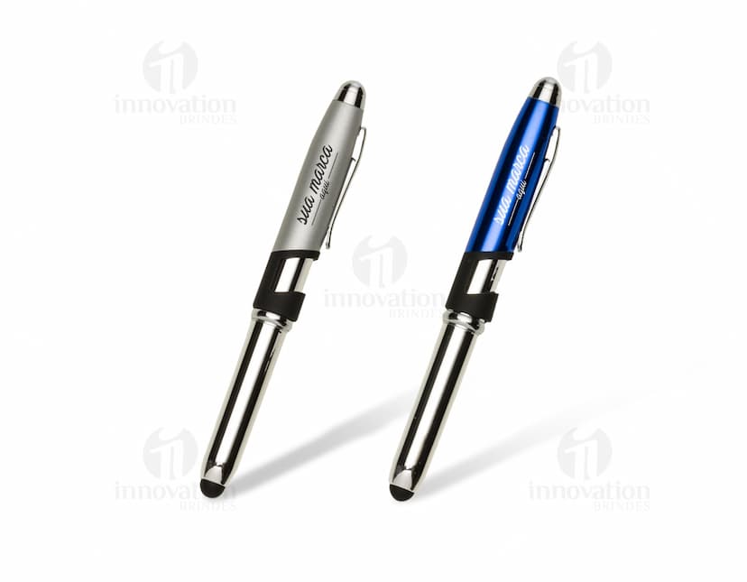 Mini caneta semimetal: ferramenta de escrita compacta e elegante para escritório e negócios. Ideal para assinar contratos, fazer anotações e desenhar. Feita em metal resistente e design moderno. Adquira a sua agora!