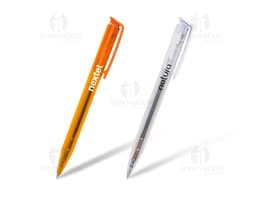 Caneta plástica de alta qualidade para escrita suave e precisa. Ideal para uso no escritório, na escola ou em casa. Feita em