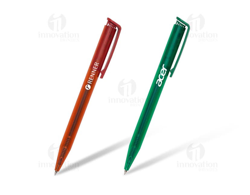 Caneta plástica - ideal para escrita, desenho e marcação. Perfeita para uso escolar, universitário ou profissional. Feita de material resistente, com ponta durável e tinta de alta qualidade. Adquira já a sua caneta plástica e destaque-se em seus projetos!