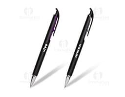 Smooth writing black plastic pen for your office or studies. Ideal for signing documents, financial planning, and much more.