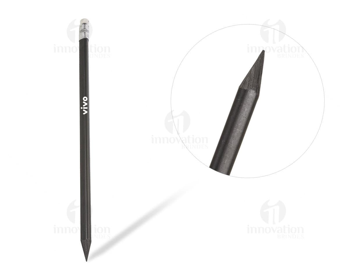 Lápis triangular com borracha: ideal para um escritório de negócios moderno, este lápis é elegante e durável. Feito em aço e com design vertical afiado, garantindo conforto e precisão ao escrever. Com sua borracha prática e precisas linhas, este lápis é perfeito para o dia a dia.