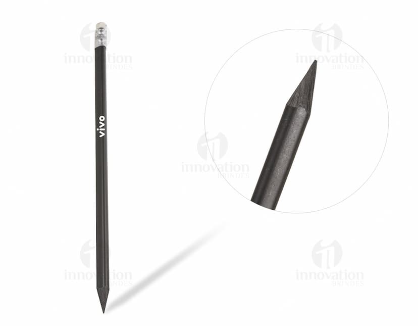 Lápis triangular com borracha: ideal para um escritório de negócios moderno, este lápis é elegante e durável. Feito em aço e com design vertical afiado, garantindo conforto e precisão ao escrever. Com sua borracha prática e precisas linhas, este lápis é perfeito para o dia a dia.