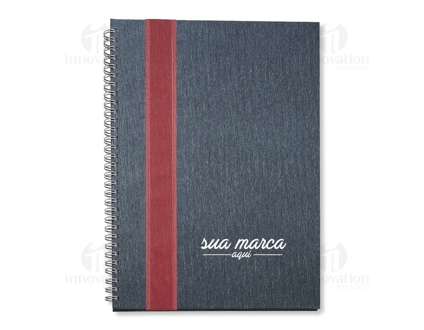 Caderno de Negócios em Couro, ideal para anotações profissionais e reuniões de negócios. Feito com material de luxo, é perfeito para quem busca estilo e praticidade. Compre já o seu!