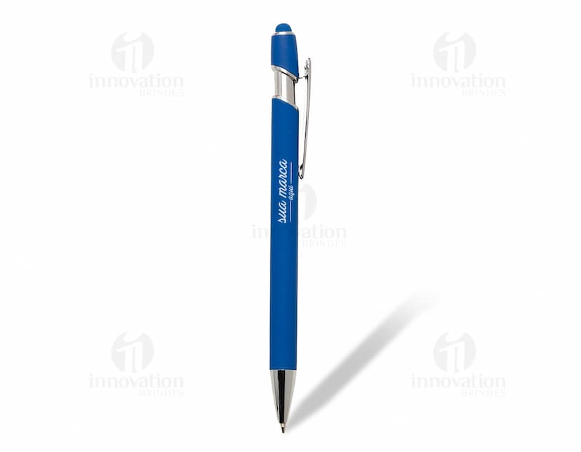 Caneta de metal touch: ferramenta elegante e sofisticada para assinar documentos e escrever com precisão. Ideal para uso no escritório, na escola ou em eventos de negócios. Adquira já a sua!