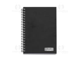 Notebook in synthetic leather with spiral, perfect for your notes and daily organization. Ideal for educational and