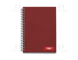 Notebook in synthetic leather with spiral, perfect for your notes and daily organization. Ideal for educational and