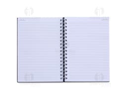 Notebook in synthetic leather with spiral, perfect for your notes and daily organization. Ideal for educational and