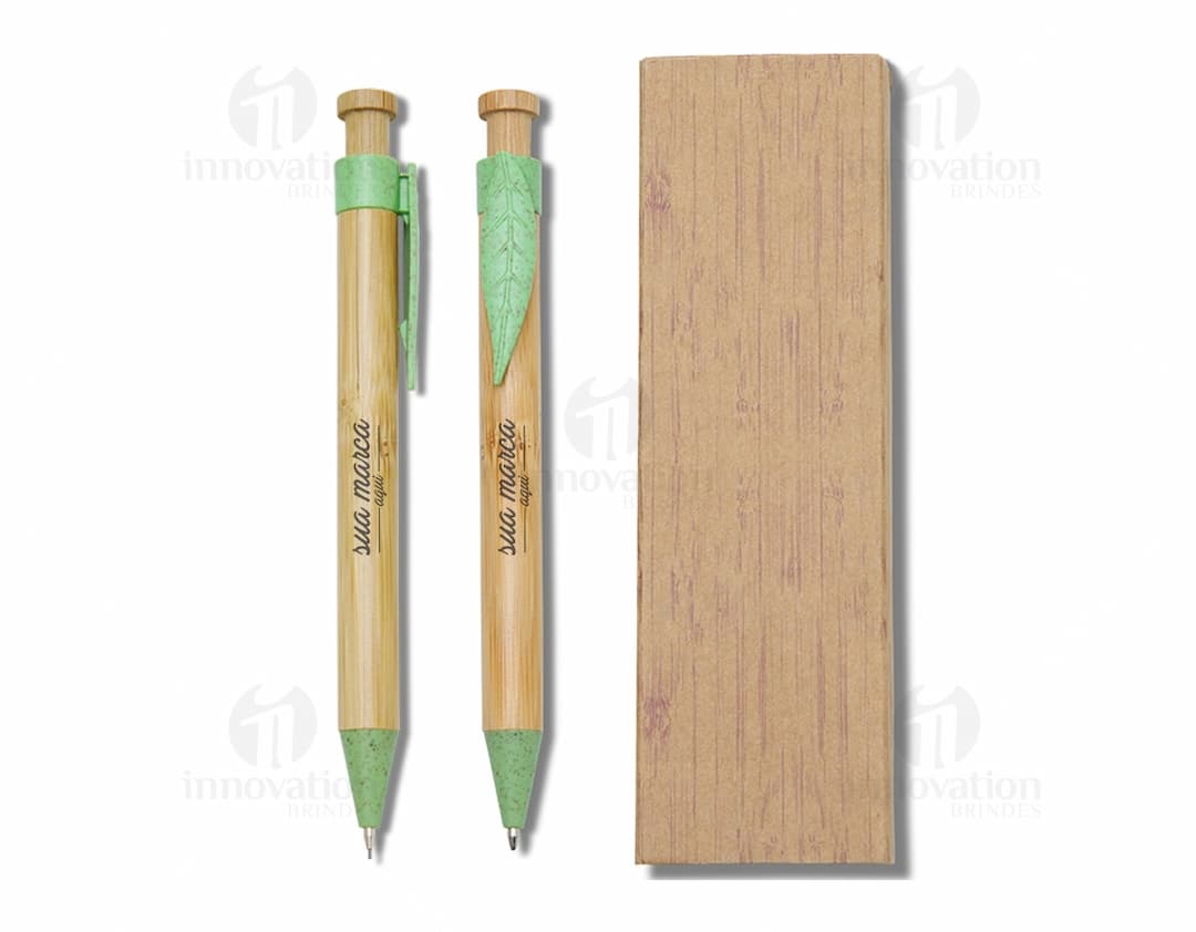 kit de caneta e lapiseira Personalizado