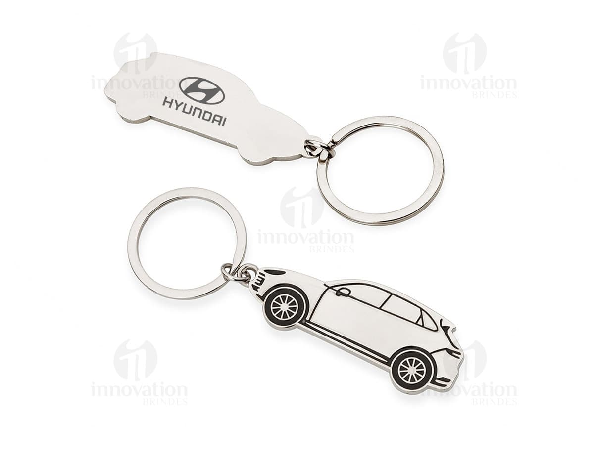 Chaveiro de metal para carro com design elegante e resistente, trazendo segurança e controle de acesso aos seus pertences. Com fecho de corrente e símbolo de proteção, este chaveiro é ideal para manter suas chaves organizadas e seguras. Perfeito para uso empresarial ou pessoal. Adquira já o seu!