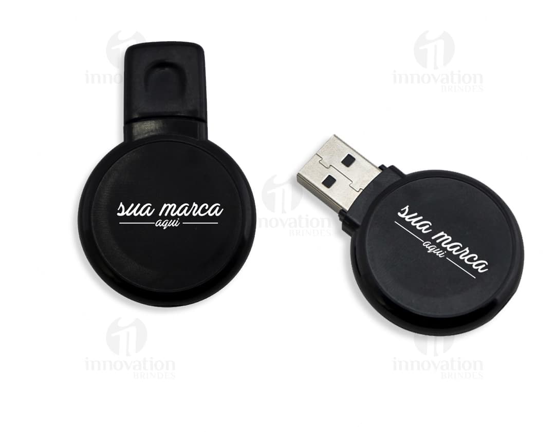 Pen drive plástico 8GB: a modernidade em suas mãos! Este equipamento tecnológico e seguro é o acessório perfeito para