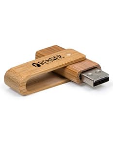 Pen drive de bambu 4GB - Perfeito para um toque rústico e elegante! Ideal para gravar suas informações com estilo. Feito de bambu sustentável, é a escolha eco-friendly para seus arquivos. Com design único e resistente, é a opção ideal para negócios e educação. Adquira já o seu!
