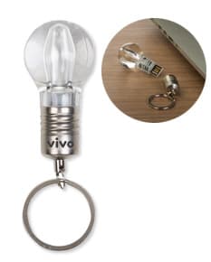 Pen drive Lâmpada 4GB - Armazene seus arquivos com eficiência e criatividade! Este pen drive inovador combina tecnologia e inspiração, sendo perfeito para negócios e uso pessoal. Sua composição de aço cromado e vidro oferece durabilidade e estilo. Garanta já o seu.