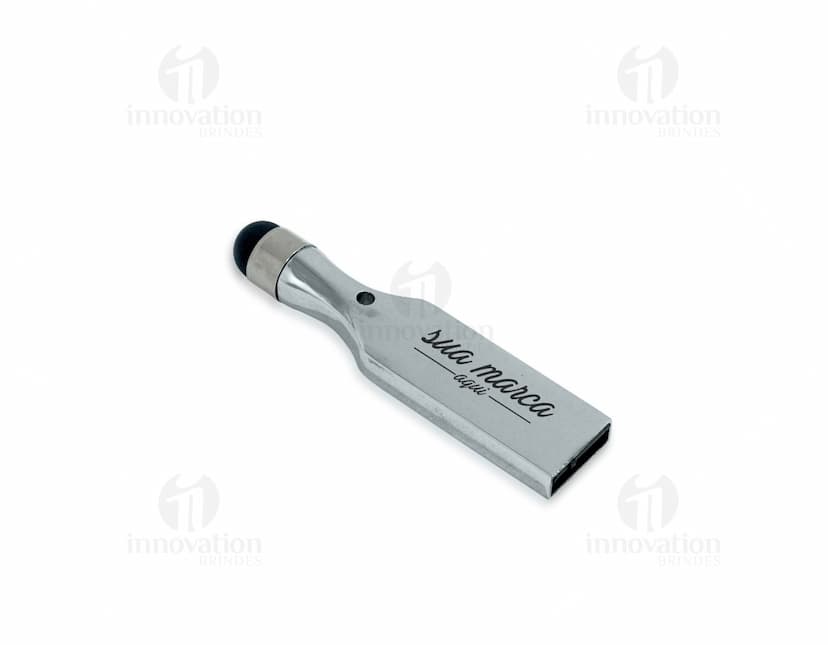 Pen Drive 4GB Touch de alta tecnologia e design sofisticado. Perfeito para armazenar e transferir seus arquivos com praticidade. A solução ideal para suas necessidades de armazenamento. Garanta já o seu!
