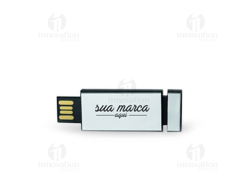 pen drive 4gb retrátil Personalizado