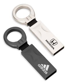 Pen drive de alumínio 4GB - Equipamento de segurança metálico para armazenamento de dados. Com design em aço cromado, garante acesso controlado e proteção aos seus arquivos. Ideal para uso empresarial e pessoal. Adquira já o seu!