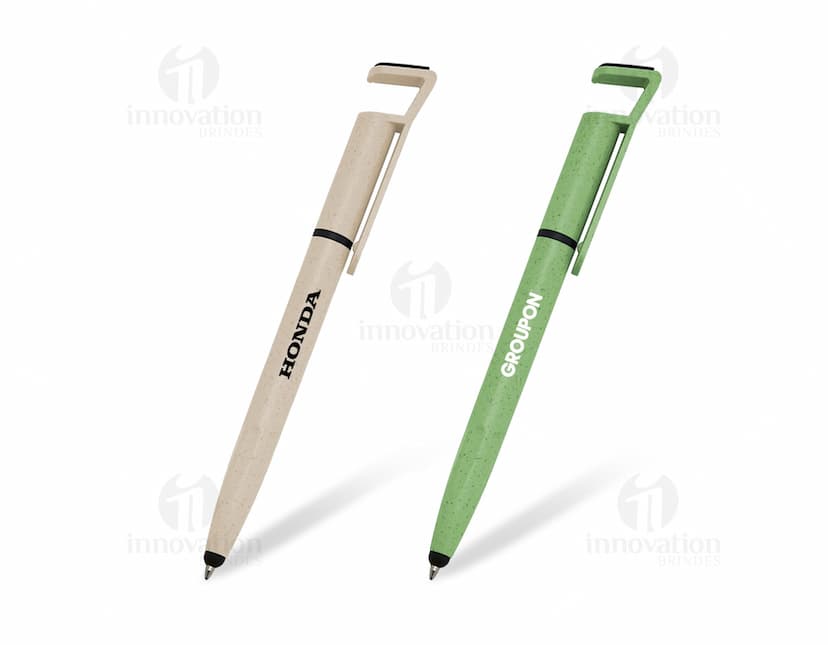 caneta fibra de bambu Personalizado