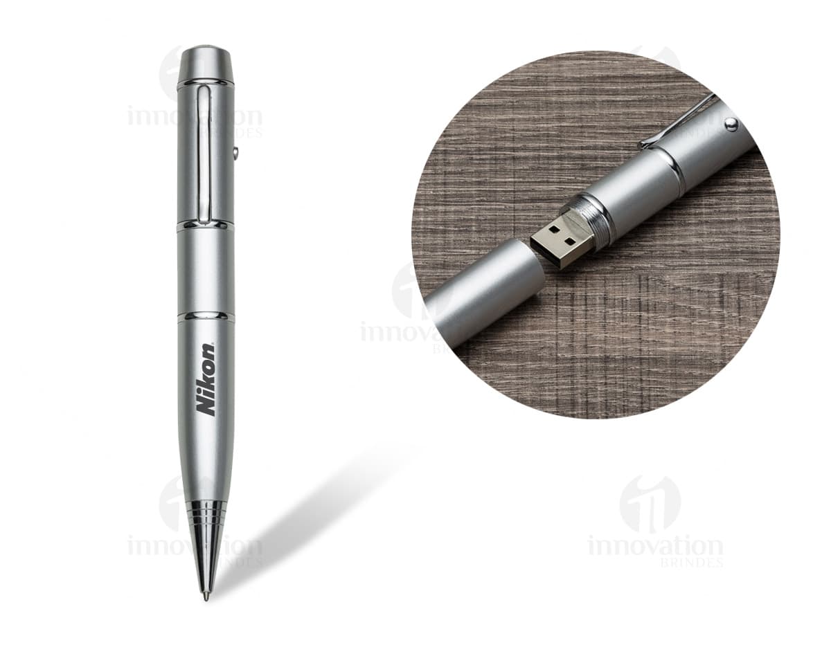 caneta pen drive 4gb Personalizado