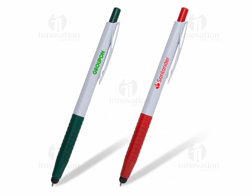 Caneta plástica touch ideal para uso no escritório, na escola ou em casa. Perfeita para escrever, desenhar e marcar. Com ela, você tem mais precisão e conforto. Adquira já a sua e facilite o seu dia a dia.