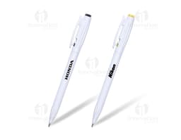 Caneta plástica de alta qualidade para escrita precisa e suave. Ideal para uso em escritório, escola e negócios. Feita de