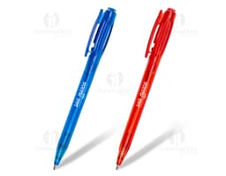 Bolígrafo plástico para escritura y dibujo, ideal para uso escolar y corporativo. Con punta fina y tinta duradera, perfecto