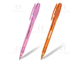 Bolígrafo plástico para escritura y dibujo, ideal para uso escolar y corporativo. Con punta fina y tinta duradera, perfecto