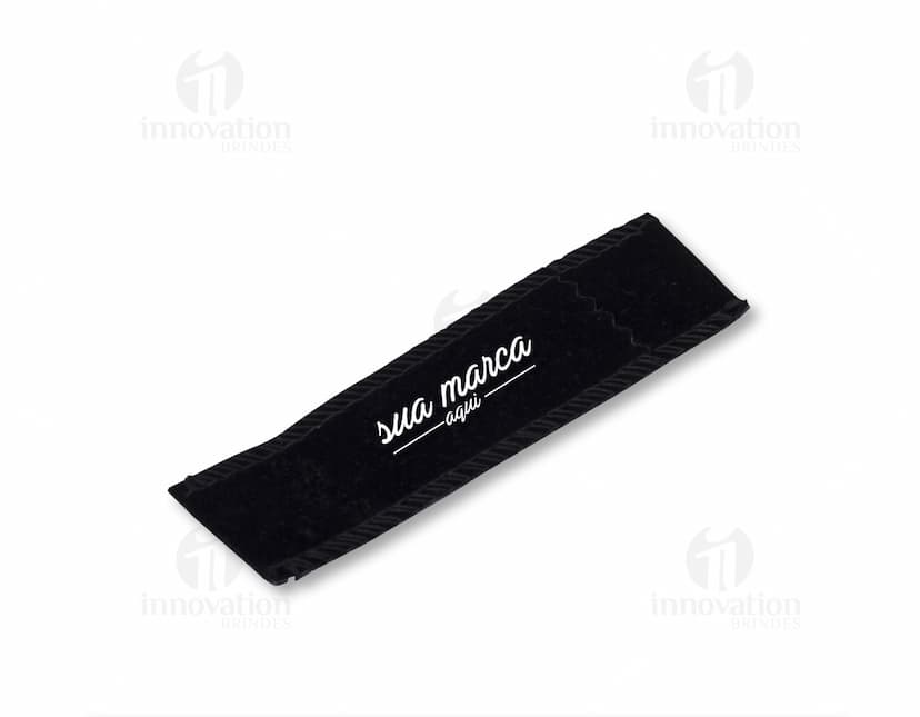 Mini Caneta com Capa de Veludo - A união perfeita entre luxo e praticidade para seu escritório. Proteja sua caneta com elegância e sofisticação. Ideal para quem busca estilo e segurança. Adquira já o seu!