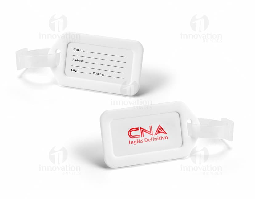 Identificador de bagagens: o acessório perfeito para tornar suas viagens mais seguras e organizadas. Com design moderno e prático, você nunca mais perderá sua bagagem na esteira do aeroporto. Garanta já o seu!