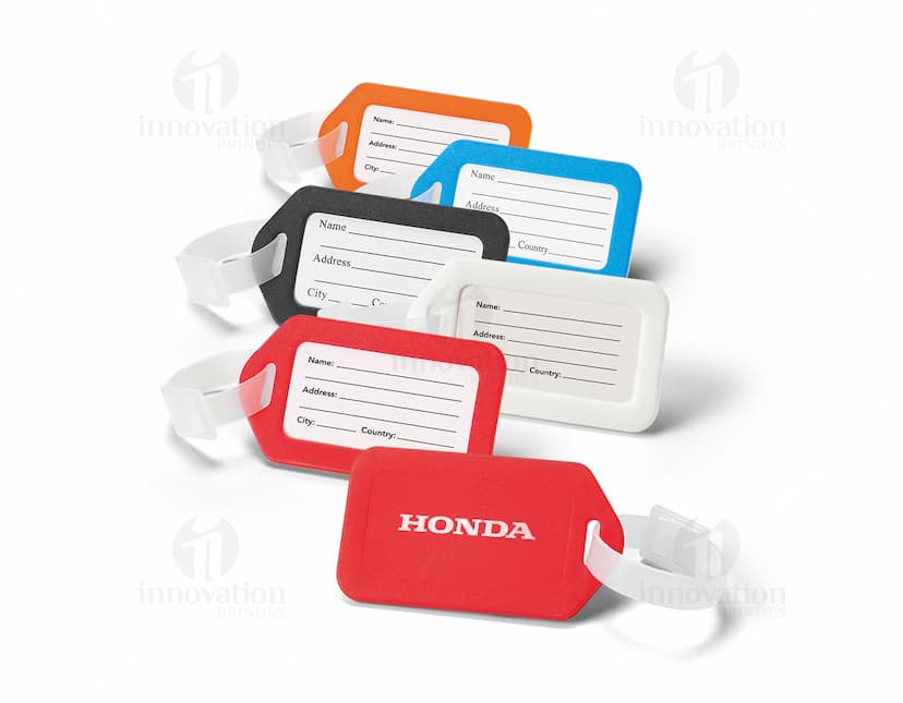 Identificador de bagagens: etiqueta personalizada para viagens com segurança e estilo. Nunca mais perca sua mala na esteira do aeroporto. Compre online agora!
