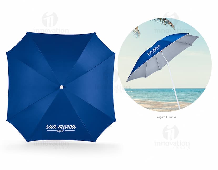 Guarda Sol - Proteção e estilo para dias chuvosos e ensolarados. Com design moderno e cores vibrantes, esse guarda sol é o acessório perfeito para te manter seguro em qualquer clima. Ideal para presentear ou usar em festas e eventos. Aproveite o verão com esse item indispensável!