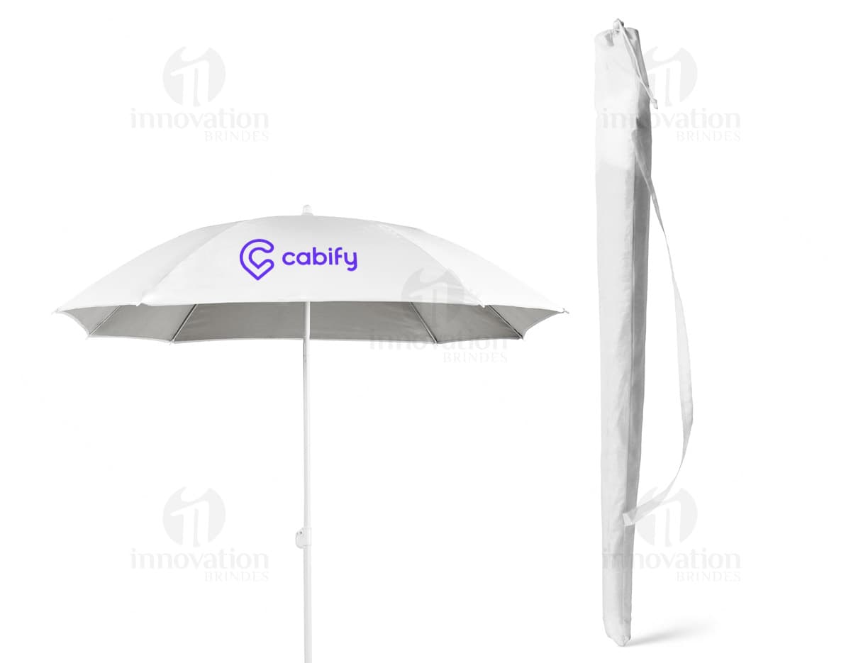 Guarda-Sol - Proteção e estilo para os dias de sol e chuva. Aproveite o design moderno e colorido deste guarda-sol para se proteger em grande estilo. Perfeito para presentear e trazer mais segurança para suas atividades ao ar livre. Compre já o seu!