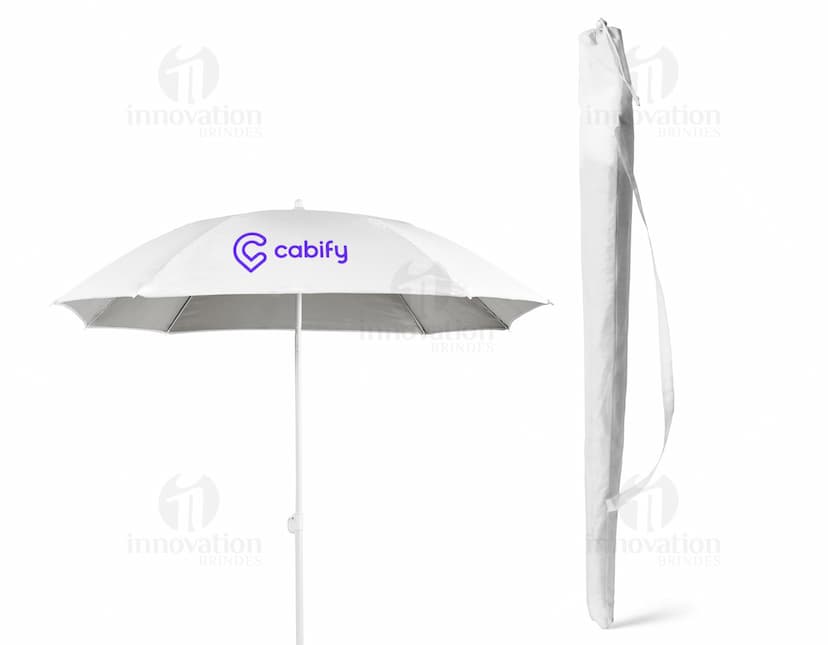 Guarda-Sol - Proteção e estilo para os dias de sol e chuva. Aproveite o design moderno e colorido deste guarda-sol para se proteger em grande estilo. Perfeito para presentear e trazer mais segurança para suas atividades ao ar livre. Compre já o seu!