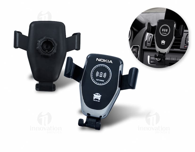 Suporte Veicular: Mantenha seu celular seguro enquanto dirige com esse suporte moderno e prático. Com tecnologia wireless e controle de fixação, este equipamento é ideal para uso em viagens. Aproveite a conexão segura e fácil instalação deste suporte de plástico brilhante para manter seu dispositivo sempre à mão. Tenha mais praticidade e segurança no trânsito com esse acessório indispensável. Adquira já o seu suporte veicular e desfrute da comodidade que ele proporciona.