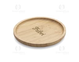 Petisqueira de bambu decorativa e funcional, ideal para servir petiscos com estilo. Adicione um toque criativo à sua cozinha