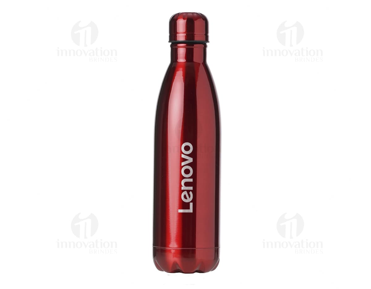 Garrafa Inox 750ml - Ideal para manter sua bebida preferida sempre na temperatura certa. Feita em aço inoxidável, resistente e elegante. Perfeita para uso diário, viagens e atividades ao ar livre. Com design moderno e tampa hermética, garante praticidade e segurança. Adquira já a sua!